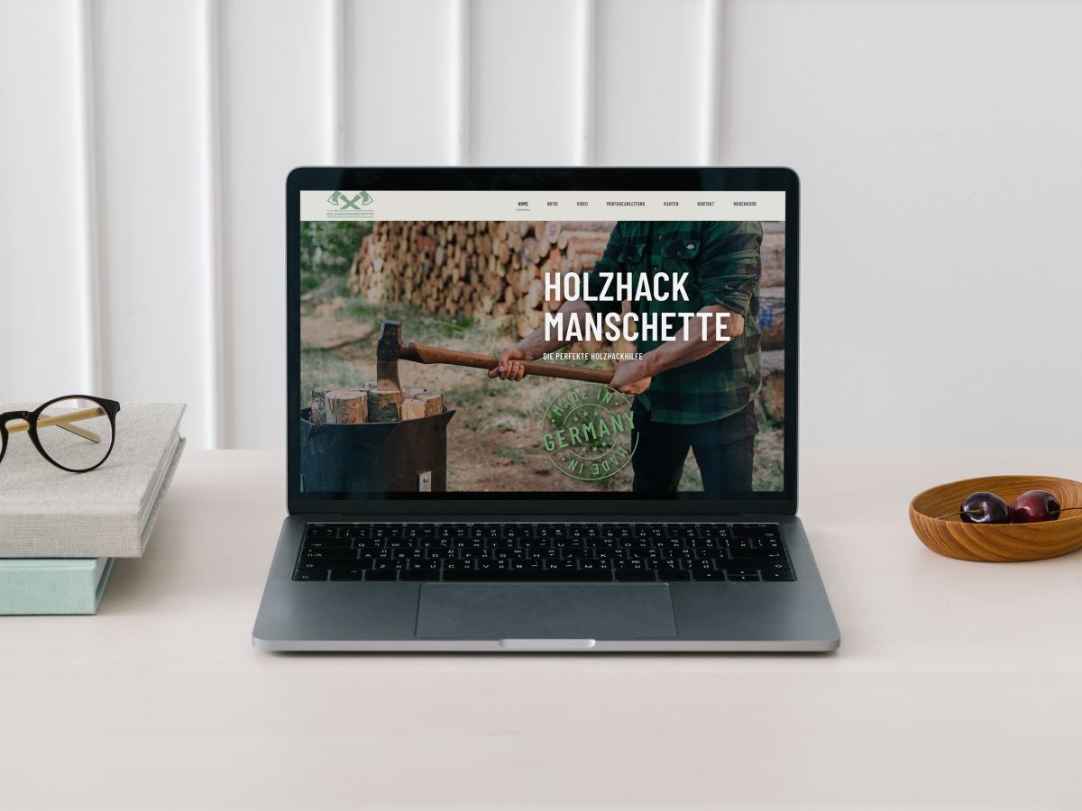 One Pager Holzhackmanschette