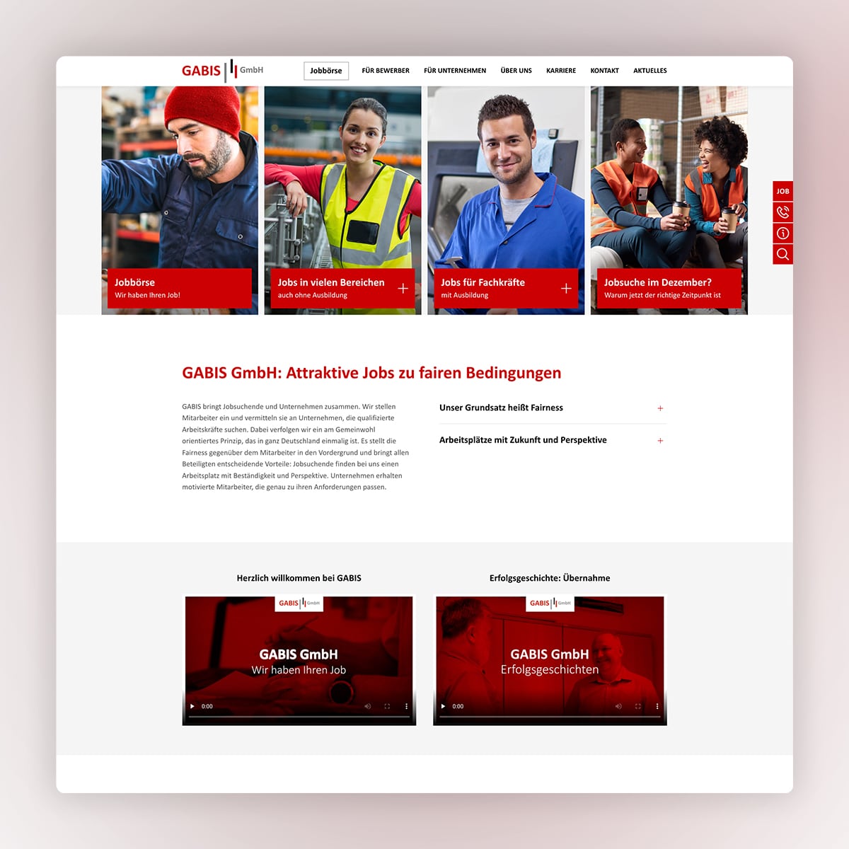 Website Teaser Gabis Gmbh
