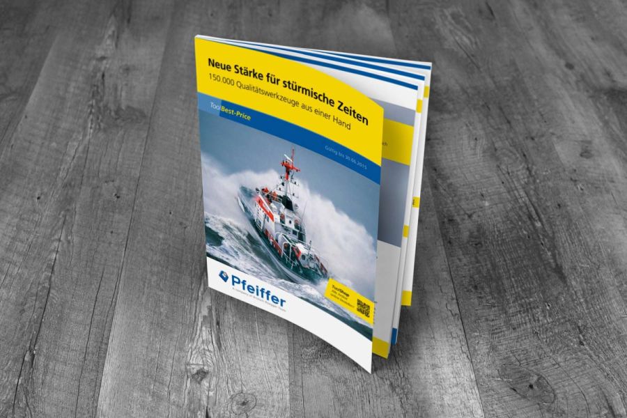 Print für Pfeiffer Industriekatalog