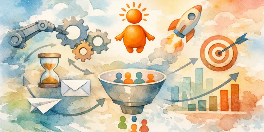 Blog Beitragsbild zu: Marketing Automation für Vertriebsprozesse
