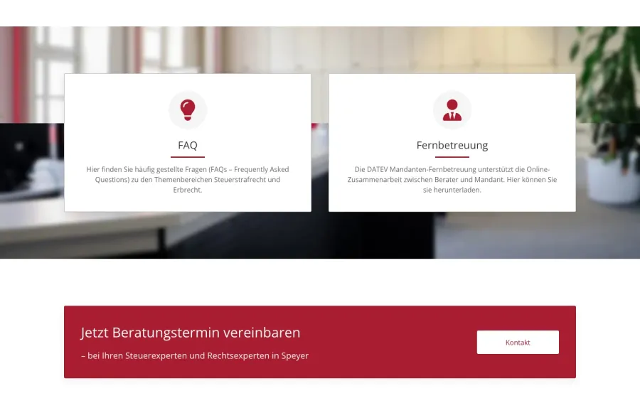 Webseite Dengler & Dengler