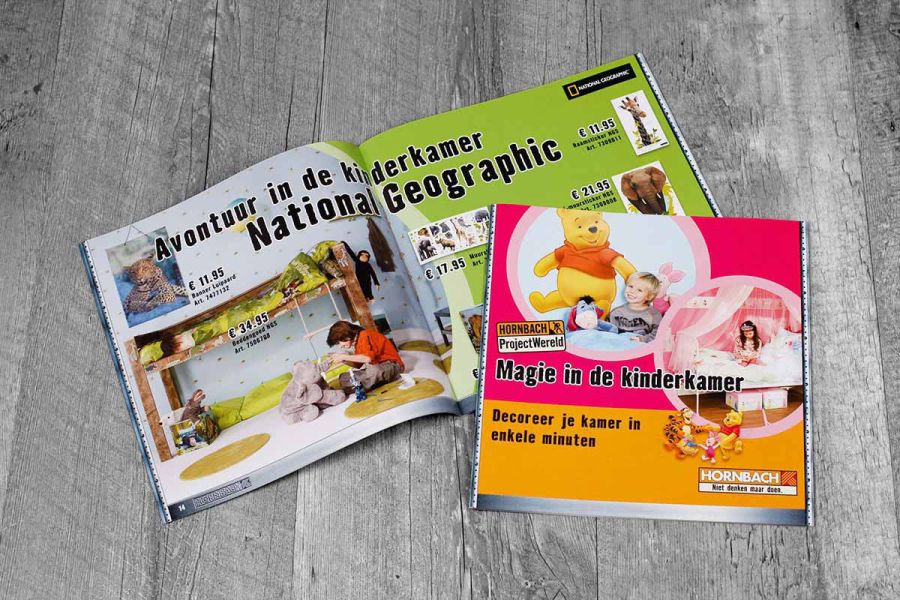 Print für Hornbach Endverbraucherbroschüre