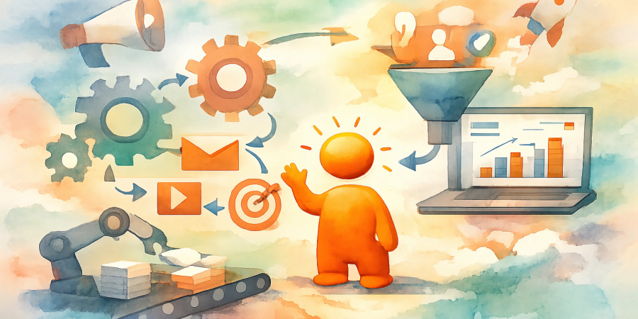Blog Beitragsbild zu: Prozessautomatisierung im Marketing richtig nutzen