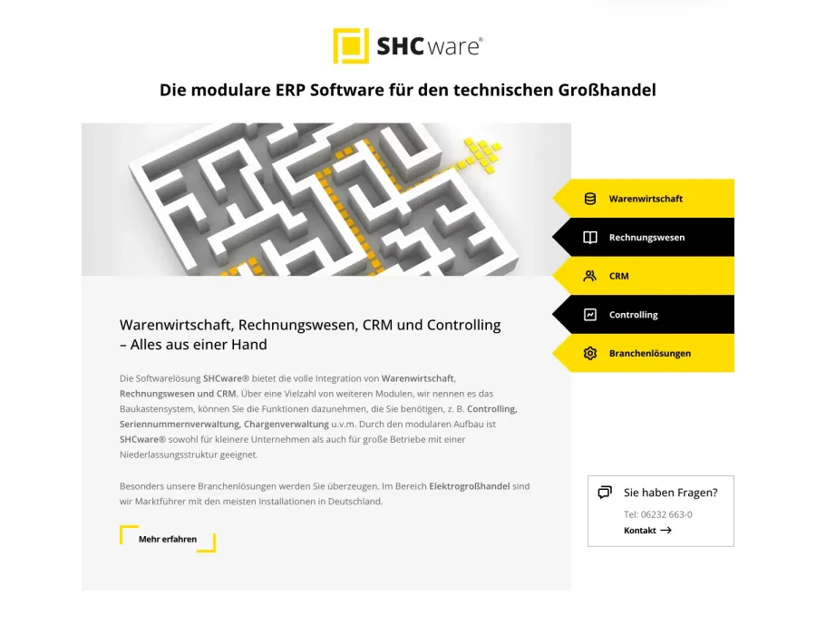 Webseite SH Computersysteme