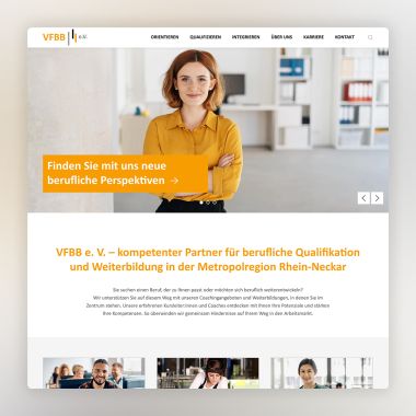 Webseite VFBB