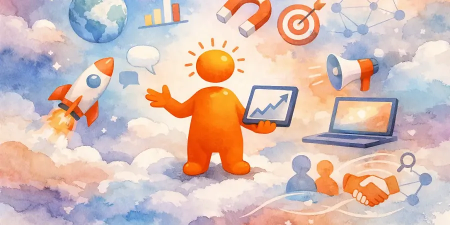 Blog Beitragsbild zu: Digitales Marketing für beratungsintensive Dienstleister