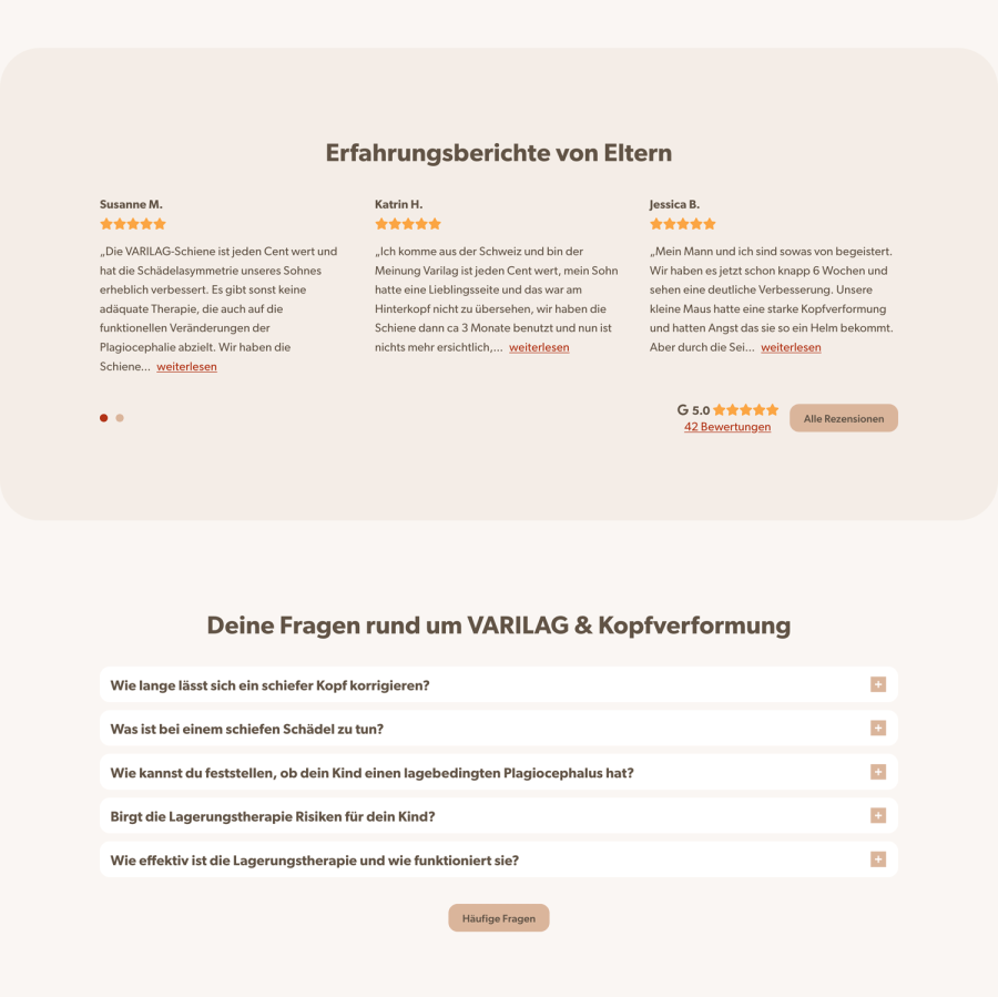 Webseite VARILAG