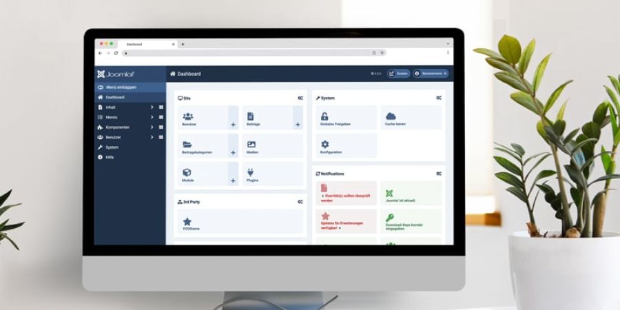 Blog Beitragsbild zu: Joomla! 4 – Das Update verbessert Ihre Website