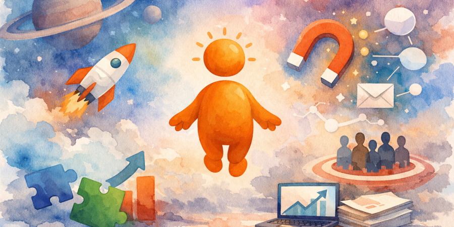Blog Beitragsbild zu: B2B Leads digital gewinnen mit System