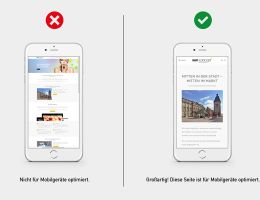 Blog Beitragsbild zu: Ranking-Verlust für mobile Unfreundlichkeit