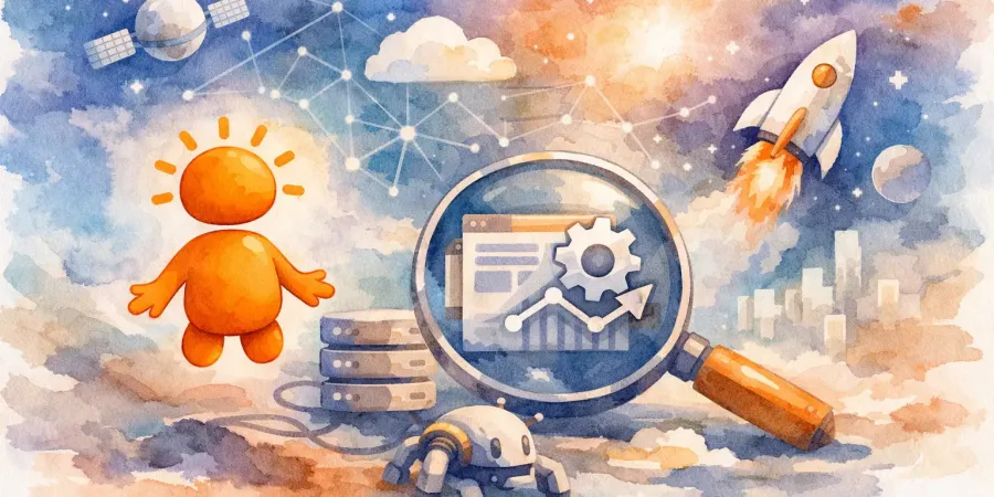 Blog Beitragsbild zu: Technisches SEO für Unternehmenswebsites