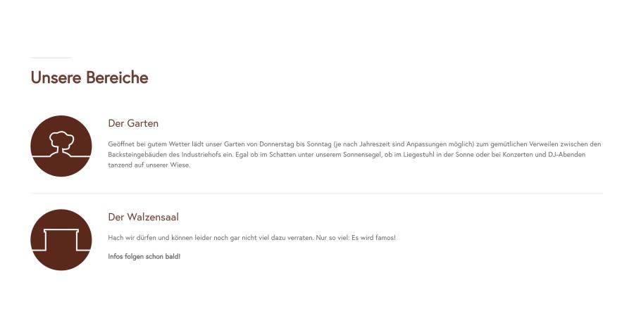 Webseite Industriehof Schenke