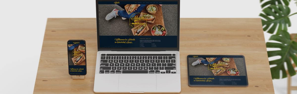 Webseite Schmidts Deli