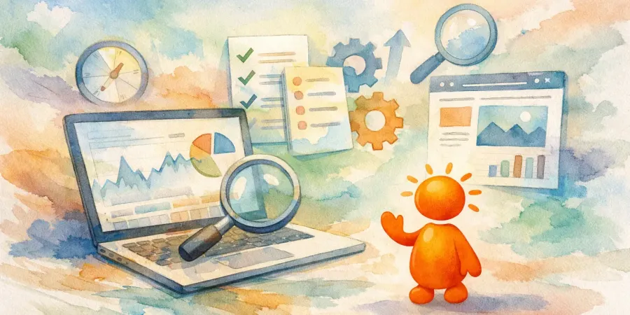 Blog Beitragsbild zu: Website Audit für Unternehmen richtig nutzen