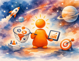 Blog Beitragsbild zu: Leadgenerierung Website richtig aufbauen