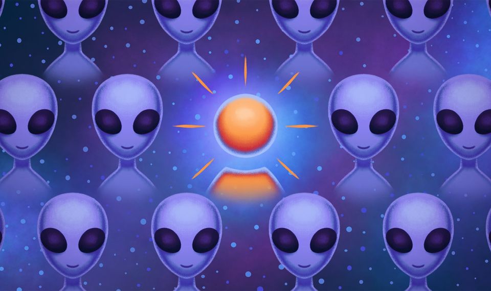 Sunny unter Aliens