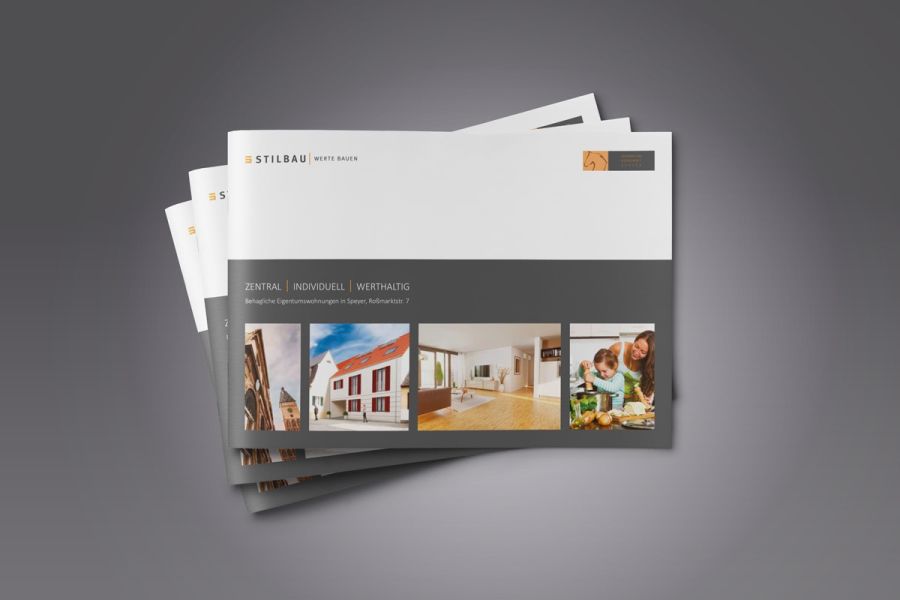 Print für Stilbau Immobilien Exposé