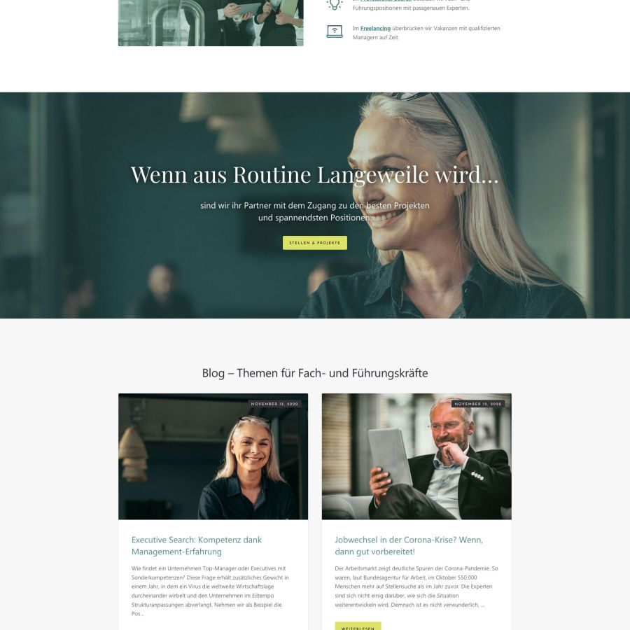 Webseite LeySelect