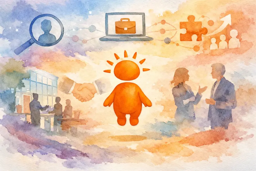Blog Beitragsbild zu: B2B Recruiting-Website aufbauen: Was wirkt