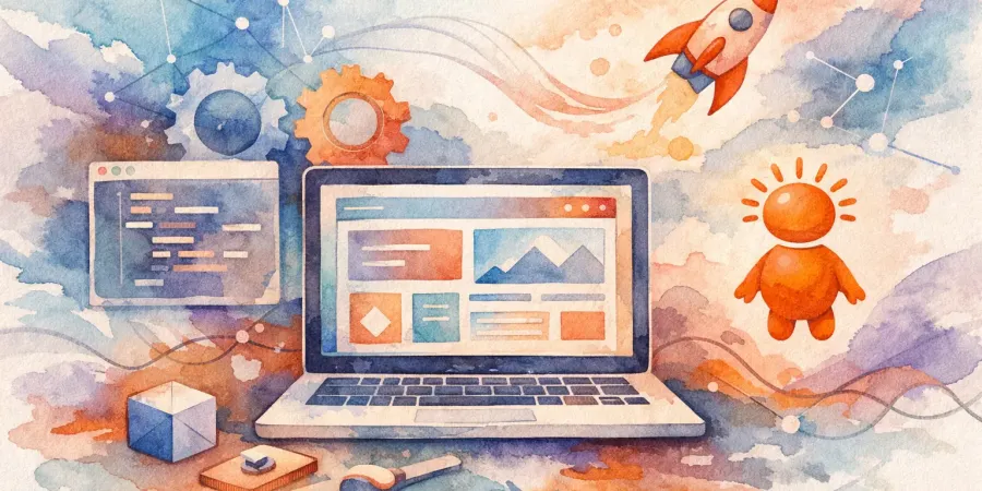 Blog Beitragsbild zu: Individuelle Webentwicklung für Unternehmen
