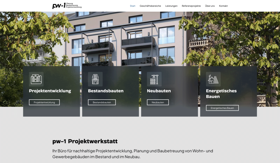 Webseite Pw-1