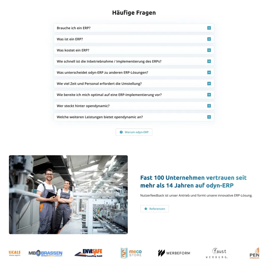 Webseite opendynamic