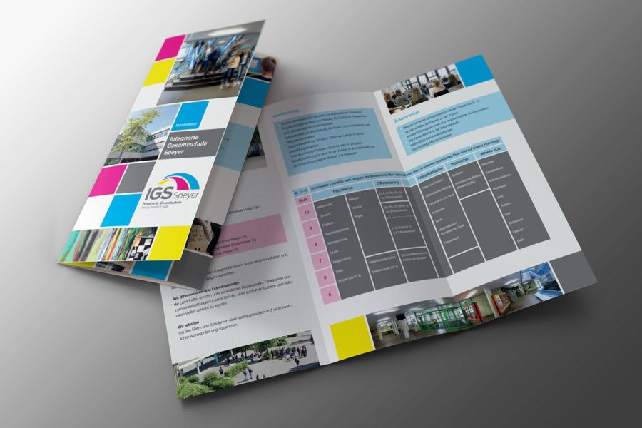 Print für IGS Schulflyer
