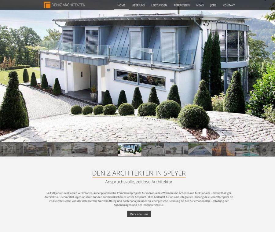 Webseite Deniz Architekt