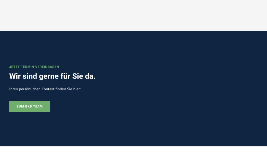 Webseite bkb GmbH