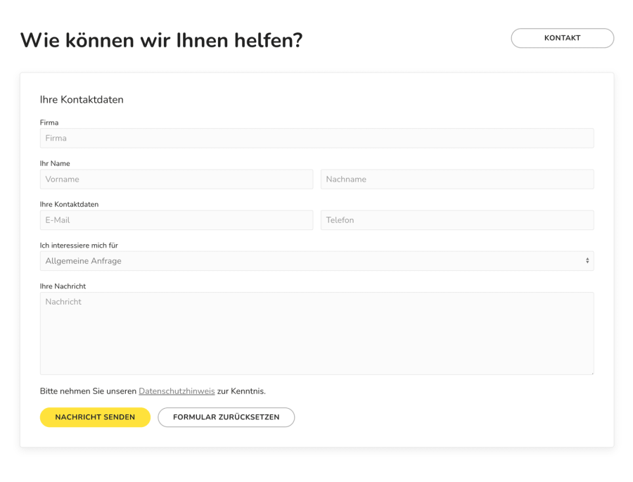 Webseite THEILE Bürosysteme