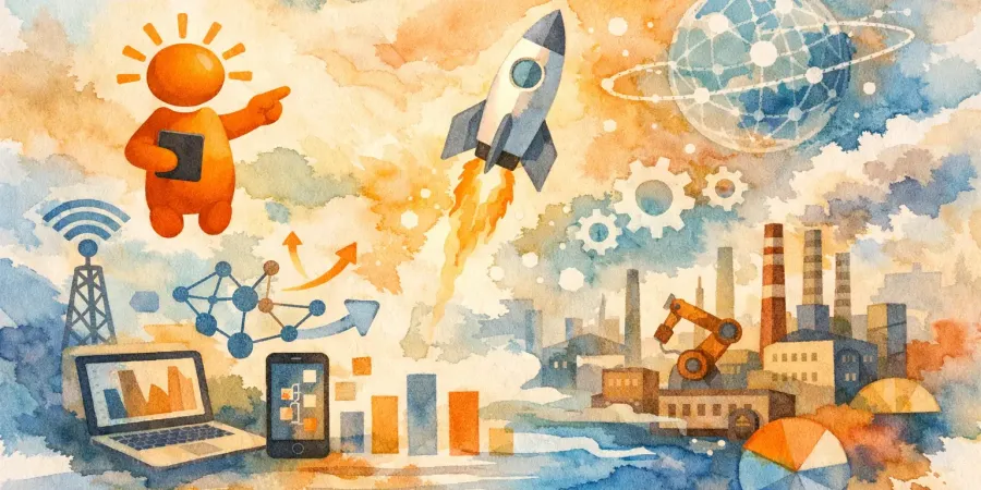Blog Beitragsbild zu: Digitales Marketing für Industrie richtig nutzen