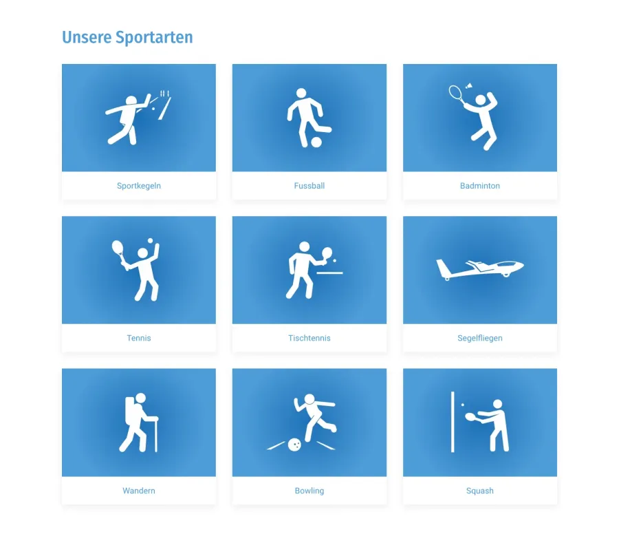 Webseite Betriebssport BK Giulini