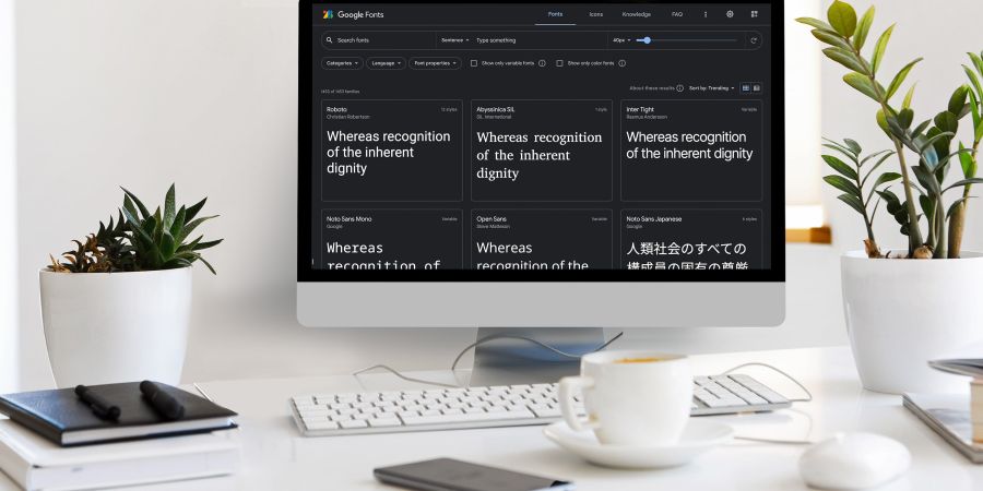 Blog Beitragsbild zu: Abmahnungen wegen Google Fonts – Das sollten Sie wissen!
