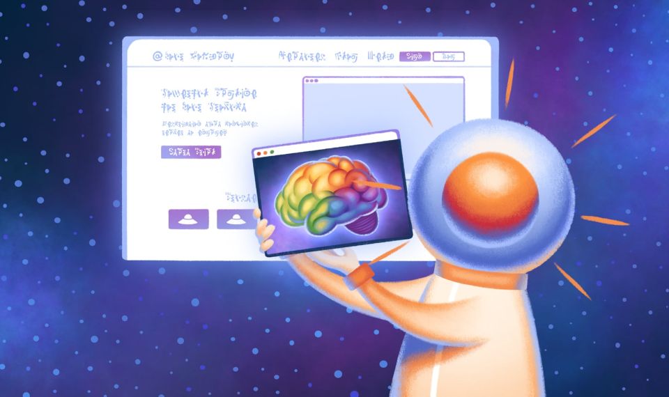 Sunny zeigt eine Webseite