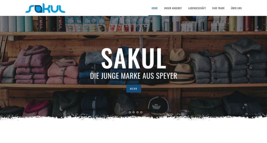 Webseite Sakul