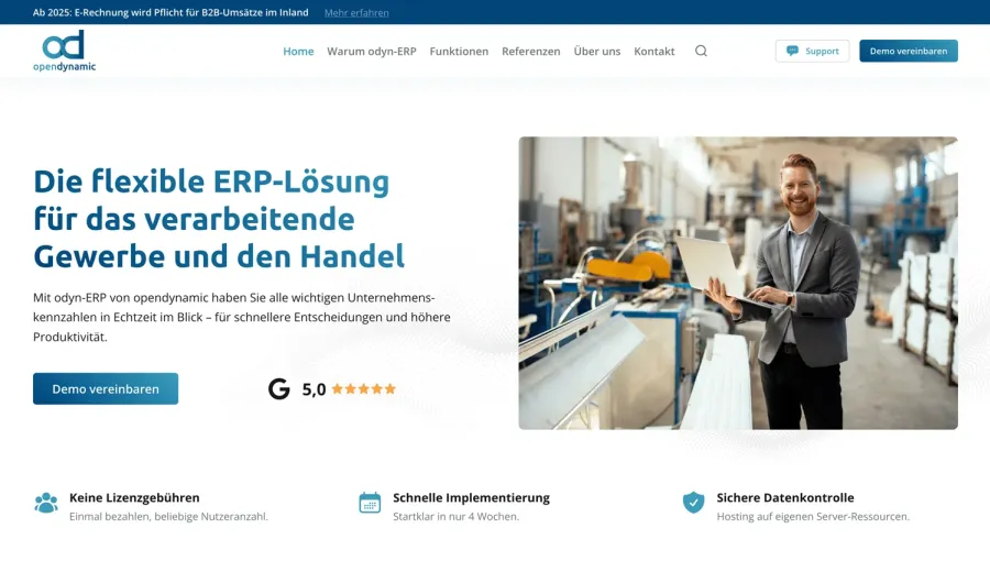 Webseite opendynamic