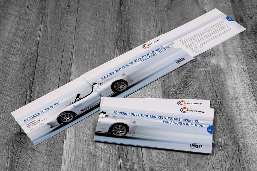 Print für Rhein Chemie Produktflyer