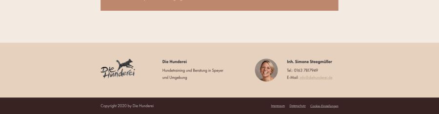 Webseite Die Hunderei