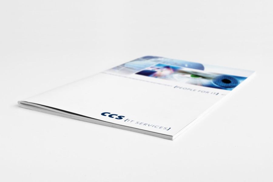 Print für CCS Firmenbroschüre