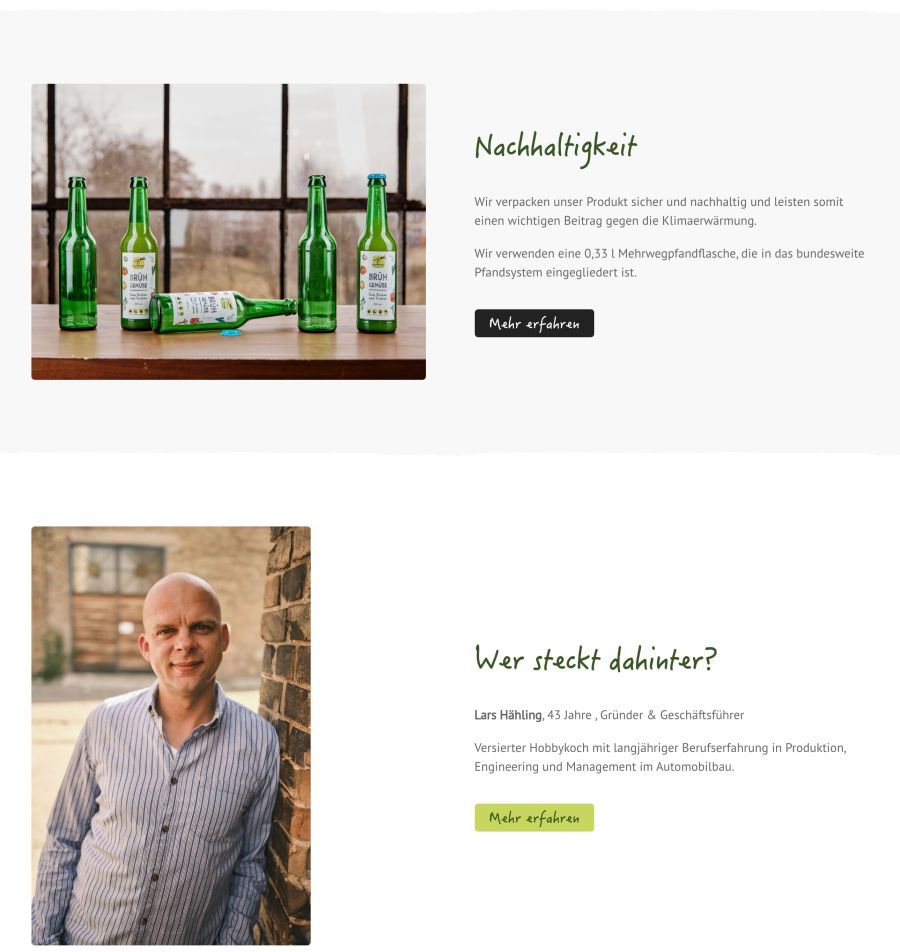 Webseite Foodwater