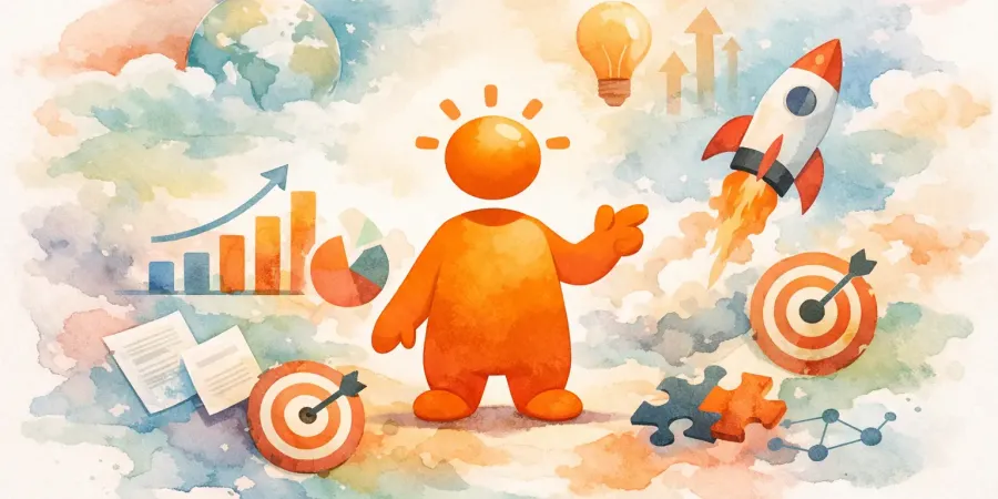 Blog Beitragsbild zu: Marketing Strategie für KMU richtig aufbauen