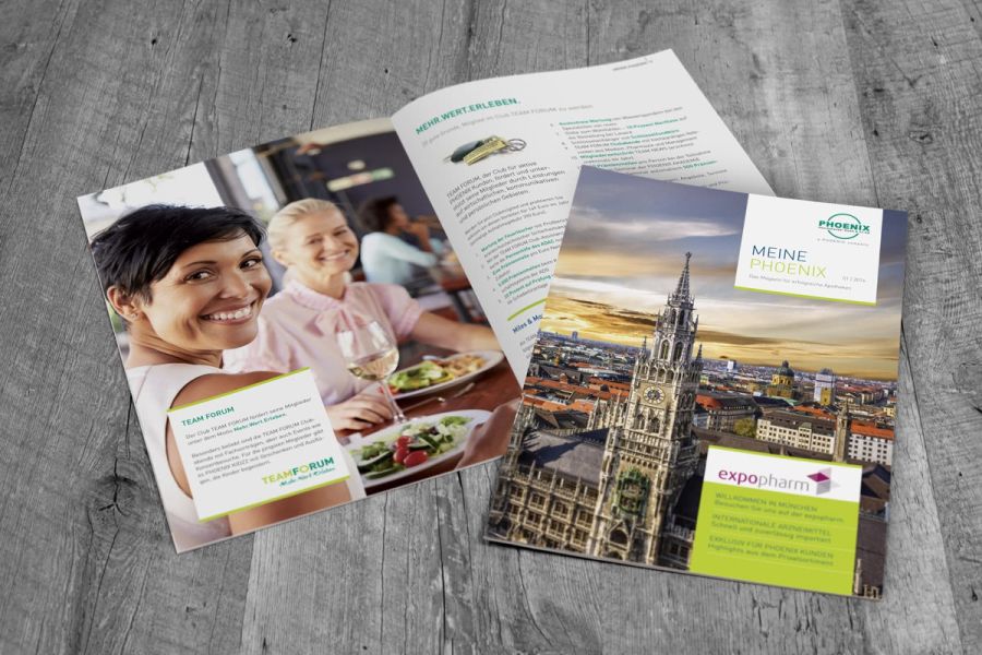Print für Phoenix Kundenzeitschrift