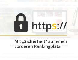 Blog Beitragsbild zu: Mit „Sicherheit“ auf einen vorderen Rankingplatz!