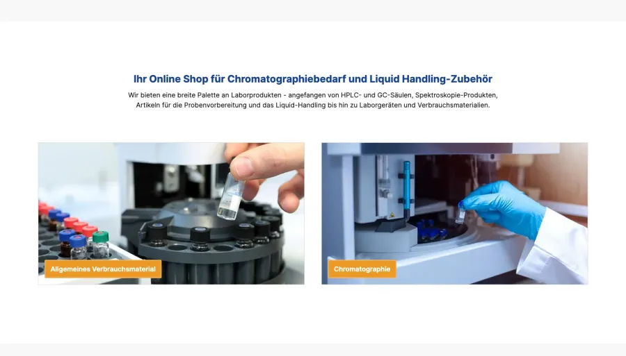 Webseite Duratec Shop