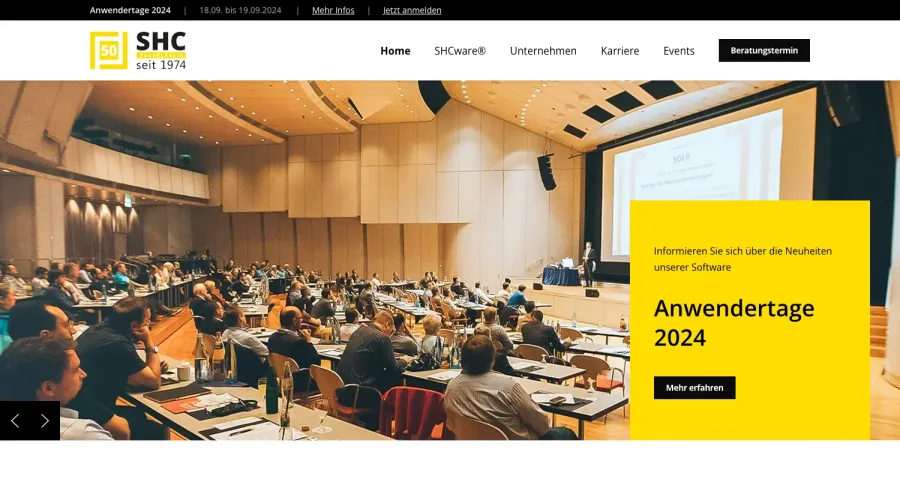 Webseite SH Computersysteme
