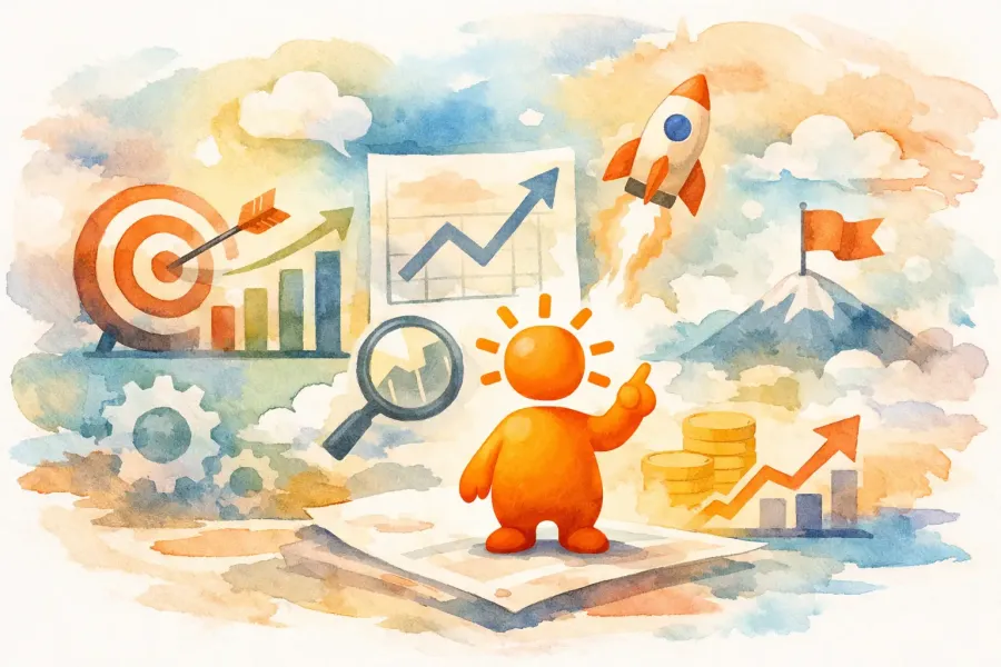 Blog Beitragsbild zu: Messbare Marketingziele definieren im Unternehmen